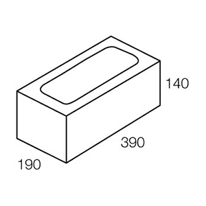 20.14 Standard (140mm High) 390x190x140