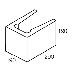 20.18 Three Quarter Lintel 290x190x190