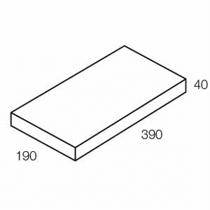 50.31 Capping Tile 390x190x40