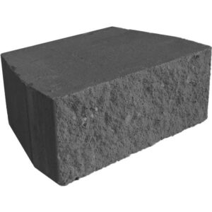 Gardenwall Flush Face Charcoal 295x203x125mm